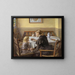 Mutter und Kind - Fritz Syberg — gerahmtes Bild an der Wand
