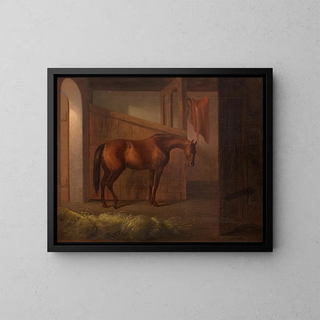 Helga - Fritz Thomsen — gerahmtes Bild an der Wand