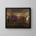 Rosette - Fritz Thomsen — gerahmtes Bild an der Wand