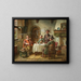 Lesestunde amusante - Fritz Wagner — gerahmtes Bild an der Wand