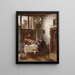 Ronde masculine - Fritz Wagner — gerahmtes Bild an der Wand