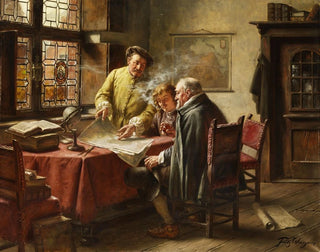 Holländische Händler - Fritz Wagner — Ansicht des Kunstwerks