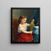 Bewunderung - Fritz Zuber-Bühler — gerahmtes Bild an der Wand