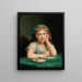 Träumerei - Fritz Zuber-Bühler — gerahmtes Bild an der Wand