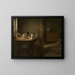 Abandoned - Fritz von Uhde — gerahmtes Bild an der Wand