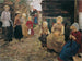 Kinder der Fischer in Zandvoort - Fritz von Uhde — Ansicht des Kunstwerks