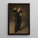 Ein Schauspieler - Fritz von Uhde — gerahmtes Bild an der Wand