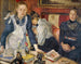 Die Lektion - Fritz von Uhde — Ansicht des Kunstwerks