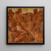 Fugato du cycle Rhythmen - Otto Friedrich — gerahmtes Bild an der Wand