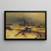 Dégel - Fyodor Vasilyev — gerahmtes Bild an der Wand