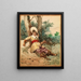 Mousquetaire au repos - G. Camfri — gerahmtes Bild an der Wand