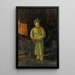 Portrait eines indischen Prinzen - G Vernon — gerahmtes Bild an der Wand