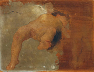 Putto couché - Gabriel Ferrier — Ansicht des Kunstwerks