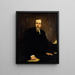 Portrait von Paul Déroulède 1846-1914 Politiker und Schriftsteller - Gabriel Ferrier — gerahmtes Bild an der Wand