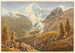 Mont Rose - Gabriel Lory le Jeune — Ansicht des Kunstwerks