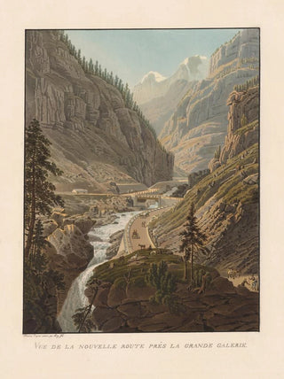 Gabriel Lory the Younger - Vue de la nouvelle route prs la Grande Galerie.webp