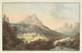 Ansicht der Einsiedeln-Abtei und ihrer Umgebung im Kanton Schwyz - Gabriel Lory der Ältere — Ansicht des Kunstwerks