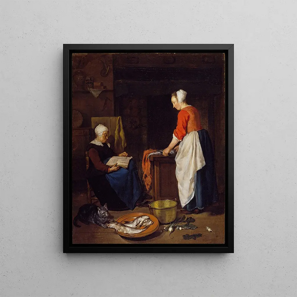 Gabriel Metsu - An Old Woman Asleep.webp