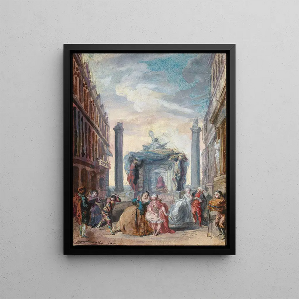 Gabriel de SaintAubin - Les ftes vnitiennes.webp