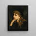 Marguerite - Gabriel von Max — gerahmtes Bild an der Wand