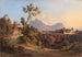 Der Pont und die Kirche von San Francesco in Cava de' Tirreni bei Salerno - Gabriele Smargiassi — Ansicht des Kunstwerks