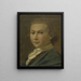 Selbstporträt von Gabriel van Rooyen - Gabriel van Rooyen — gerahmtes Bild an der Wand