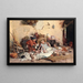 Kinderfreuden - Gaetano Chierici — gerahmtes Bild an der Wand