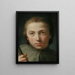 Kopf eines Jungen - Gaetano Gandolfi — gerahmtes Bild an der Wand