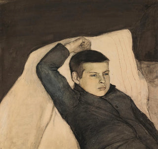 Garçon allongé - Magnus Enckell