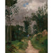 Reproduktion des Gemäldes Wächter der Felder im Fontainebleau-Wald (ca. 1870) - Alfred Sisley