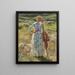 Jeanne d'Arc - Gari Melchers — gerahmtes Bild an der Wand
