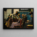 Der Predigt - Gari Melchers — gerahmtes Bild an der Wand