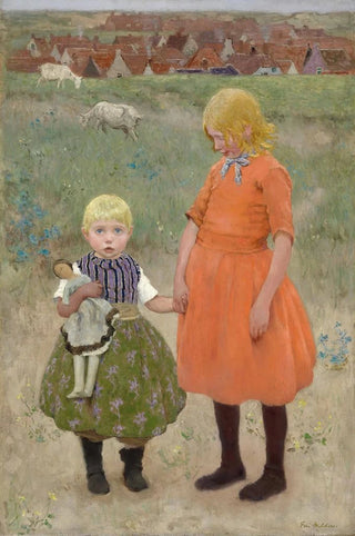 Gari Melchers - The Sisters.webp