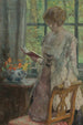 Junge Frau liest - Gari Melchers — Ansicht des Kunstwerks