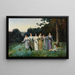 Sommerblumen - Gaston Béthune — gerahmtes Bild an der Wand