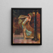 Tänzerin der sieben Schleier - Gaston Bussière — gerahmtes Bild an der Wand
