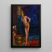 Zwei Tänzerinnen - Gaston Bussière — gerahmtes Bild an der Wand
