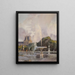 Eine Fontaine aux Tuileries - Gaston La Touche — gerahmtes Bild an der Wand