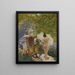 Das Bad - Gaston La Touche — gerahmtes Bild an der Wand