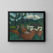 Hof des Herrn - Gejza Schiller — gerahmtes Bild an der Wand