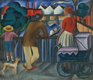 Stadtbewegung - Gejza Schiller — Ansicht des Kunstwerks