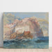 Gênes, Blick vom Meer, Blick auf die Kirche Santa Maria Assunta de Carignano - Joseph Mallord William Turner