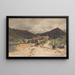Dorf norwegischer Fischer - Georg Anton Rasmussen — gerahmtes Bild an der Wand