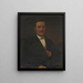 Portrait von Melchior Trescher - Georg Balder — gerahmtes Bild an der Wand