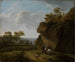 Landschaft mit einem Angriff - Georg Friedrich Meyer — Ansicht des Kunstwerks