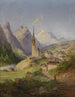 Ansicht von Heiligenblut - Georg Geyer — Ansicht des Kunstwerks