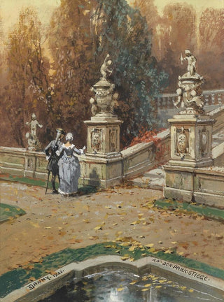 Georg Janny - An der Parkstiege.webp