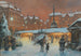Weihnachtsmarkt-Gemälde - Georg Janny — Ansicht des Kunstwerks