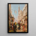 Khan el-Khalili Kairo - Georg Macco — gerahmtes Bild an der Wand