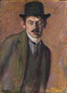 Selbstporträt - Georg Scholz — Ansicht des Kunstwerks